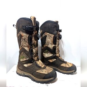 Cabela’s Speedhunter Goretex Hunting Boots 8.5 Realtree Camo BOA Discontinued